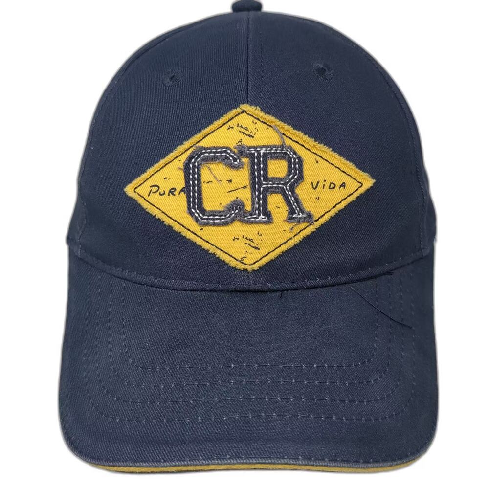 Morpho Baseball Cap Blue OS Costa Rica Pura Vida Embroidered Strapback Hat